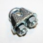 Abraçadeira de cabo reta galvanizada din - 741 3 mm.