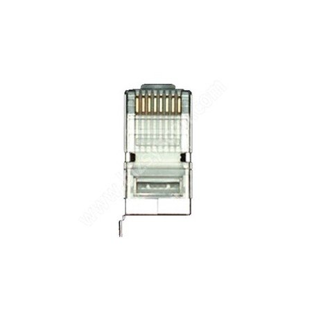 Caixa de 100 conectores ubiquiti tc rj45 - com conectores de cabo touch