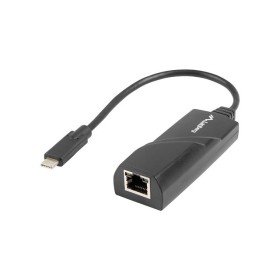 Lanberg adaptador usb tipo c 3.1 macho - ethernet rj45 fêmea - 0,15m