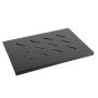 Lanberg bandeja fixa 1u 496x280 mm até 120 kg rack de 19 preto
