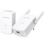Mercusys mp510 kit repetidor wi-fi av1000 kit gigabit - 300mbps - pack 2 unidades