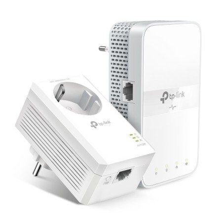 Kit adaptadores powerline ac tp - link tl - wpa7617 kit banda dupla