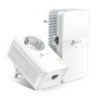Kit adaptadores powerline ac tp - link tl - wpa7617 kit banda dupla