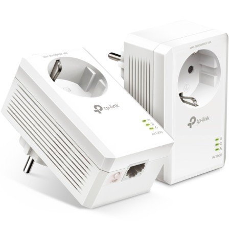 Kit adaptadores powerline tp - link tl - pa7017p kit gigabit av1000