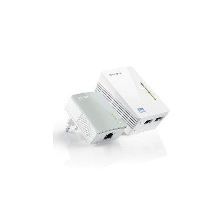 Pacote 1 adaptador de rede wi-fi +1 powerline normal de 500mbps powerline tp - link