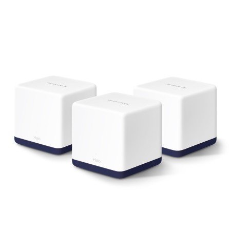 Mercusys halo h50g mesh roteador pacote de 3 1900mbps