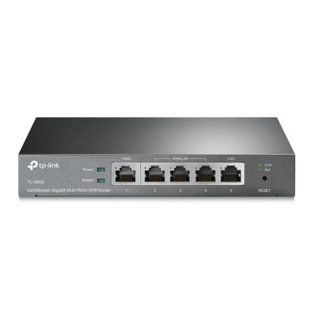 Roteador vpn tp - link er605 1p wan giga + 2p lan giga + 2p wan - lan giga usb 2.0