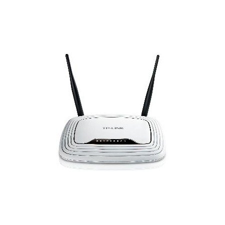 roteador wi-fi 300 mbps + switch 4 pts antenas fixas tp - link