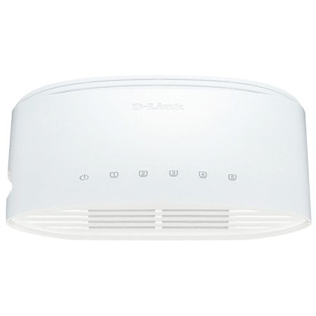 Switch d - link 5 pontos 10 - 100 - 1000 não gerenciável