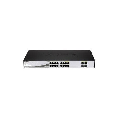 Switch d - link dgs - 1210 - 16 16pts. 10 - 100 - 1000 +4pts. sfp camada 2 inteligente iii