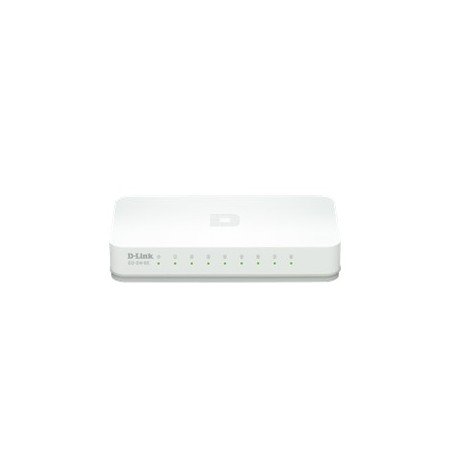 Switch 8 portas 10 - 100 mb soho d-link