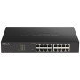Switch d - link 16 portas gerenciáveis gigabit ethernet 10 - 100 - 1000