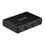 5*1 switch hdmi fonestar fo - 22sw51 - 5 entradas - 1 saída - resolução uhd 4k 60hz - botão seletor - controle remoto - plug and