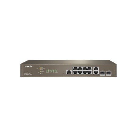 Switch 12 portas ipcom teg5312f 10 portas gigabit ethernet 2 portas sfp gerenciáveis l3