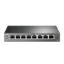 Switch 8 portas tp - link tl - sg108pe easy smart 10 - 100 - 1000 4 portas poe