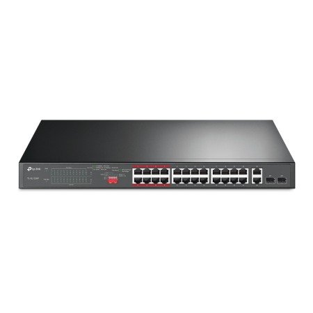Switch 26 portas tp - link tl - sl1226p 24 portas 10 - 100 2 portas poe+