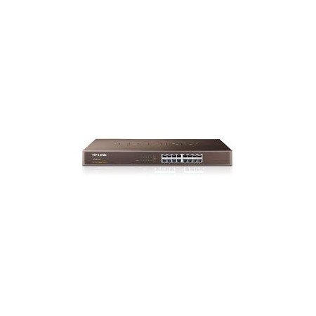 Switch 16 portas 10 - 100 - 1000 rack 19 polegadas tp - link