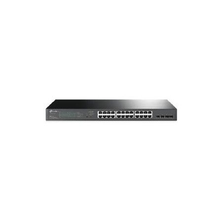 Switch 28 portas 10 - 100 - 1000 poe 250w +4 gerenciamento sfp l2+ tp - link