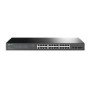 Switch 28 portas 10 - 100 - 1000 poe 250w +4 gerenciamento sfp l2+ tp - link