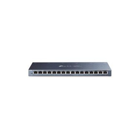 Switch 16 portas 10 - 100 - 1000 metálico tp - link