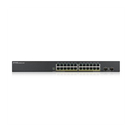 Switch 26 portas zyxel gs1900 - 24hpv2 24 portas gigabit ethernet 2 portas sfp