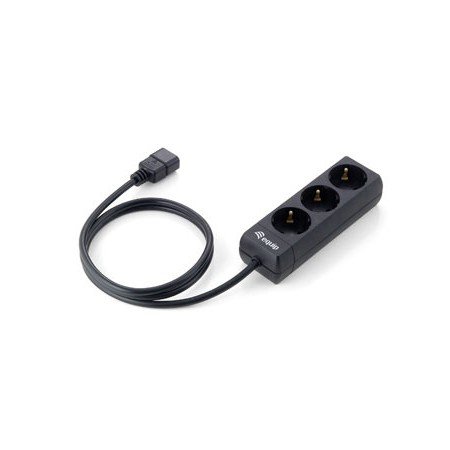 Power strip equipar 3 saídas especiais sais conector iec macho 1,1m