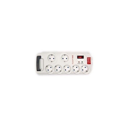 Filtro de linha Salicru sps.safe 7 7 tomadas schuko interruptor de luz de proteção infantil