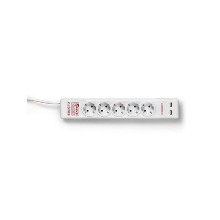 Filtro de energia Salicru sps safe 5+ - 5 tomadas schuko - 2 usb
