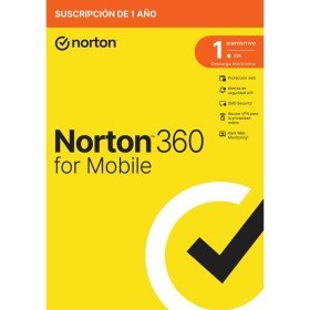 Antivírus norton 360 mobile espanhol 1 usuário 1 dispositivo 1 ano esd electronica rsp drmkey gum ftp