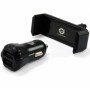 Carregador veicular USB Conceptronic 2 portas USB + suporte para smartphone