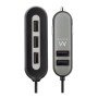 carregador usb ewent para carro - 5 portas - 54w