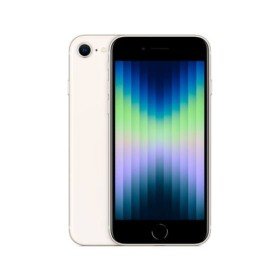 Celular smartphone apple iphone se 2022 64gb starlight sem carregador - sem fones de ouvido - a15 bionic - 12mpx - 4,7 polegadas