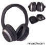 Auscultadores Bluetooth S/ Fios E Cancelamento Ruído Madison