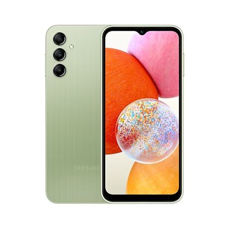 Celular smartphone samsung galaxy a14 6,6 polegadas - 64gb rom - 4gb ram - verde