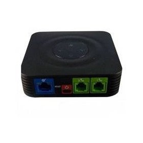 Grandstream ata ip ht802 adaptador de telefone analógico 2 portas fxs telefonia ip
