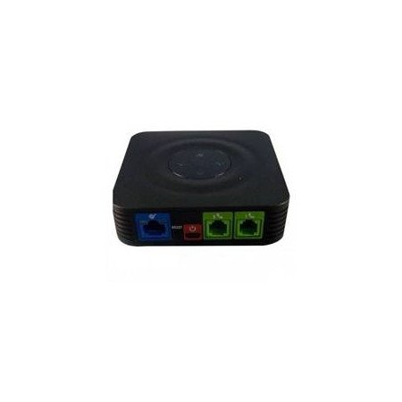 Grandstream ata ip ht802 adaptador de telefone analógico 2 portas fxs telefonia ip