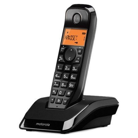 Telefone fixo sem fio Motorola s1201 preto