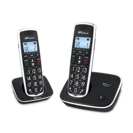 Telefone sem fio spc dect comfort kaiser duo preto