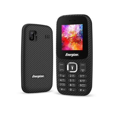 energizador de celular e13 - 2g - 1,77 polegadas - preto eu - preto