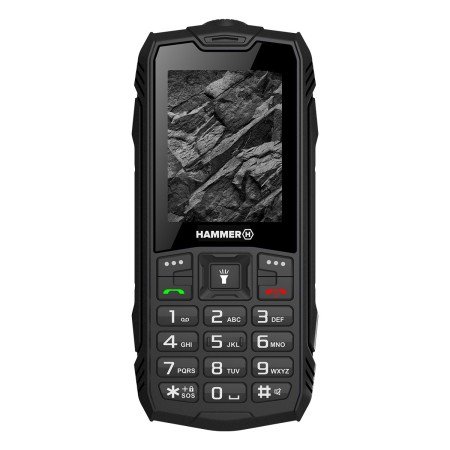Telefone celular Hammer Rock 2,4 polegadas - 0,3mpx - 2g