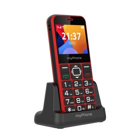 Celular myphone halo 3 rede 2,3 polegadas - 0,3mpx - 2g - vermelho