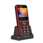 Celular myphone halo 3 rede 2,3 polegadas - 0,3mpx - 2g - vermelho