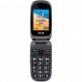 Celular spc harmonia tipo capa preta - dual sim - 2,4 polegadas - microsd - rádio fm - bluetooth