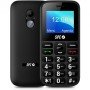 Celular spc fortune 2 4g preto 1,77 polegadas - rádio - bt - 0,08mpx - micro usb
