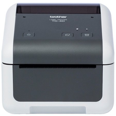 Impressora de etiquetas e tickets brother td4410d direct thermal - 64mb flash ram - 256mb ram - usb 2.0