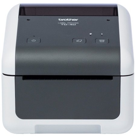 Impressora de etiquetas e tickets brother td4420dn direct thermal - 64mb flash ram - 256mb ram - usb 2.0 - rede