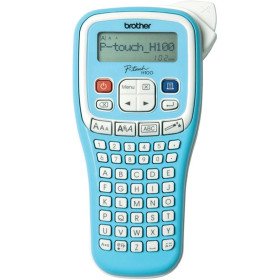 Brother pth100lb lcd label maker - 2 linhas - teclado abc