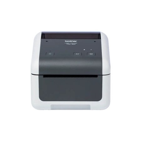 Impressora de etiquetas e bilhetes brother td4210d térmica direta - 64mb flash ram - 256mb ram - usb tipo b