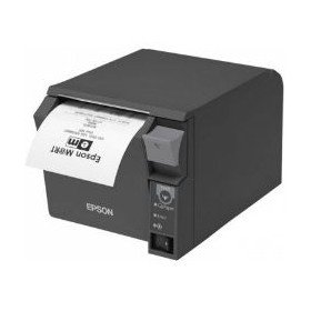 Impressora de tickets epson tm - t70ii direct thermal usb + rede ethernet preto