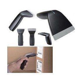 Leitor de código de barras + ccd 68mm usb preto